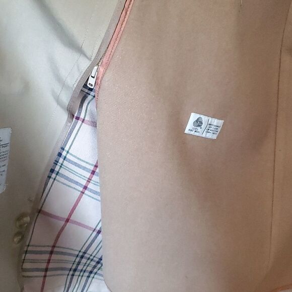 Brooks Brothers | Double Breasted Khaki Trench Coat - Picture 9 of 10